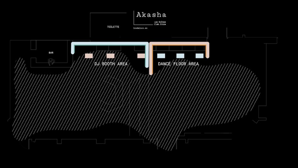 akasha ibiza table map