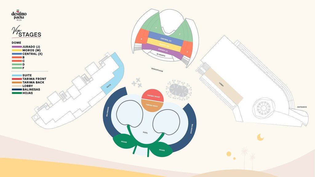 destino ibiza table map