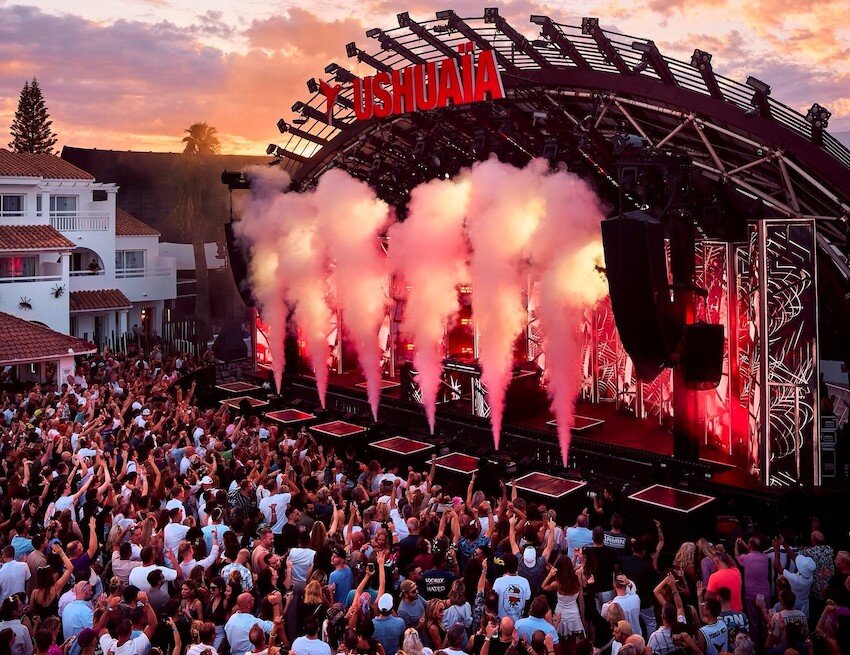 ushuaia ibiza pool party