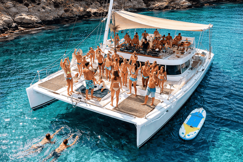 yacht party ibiza